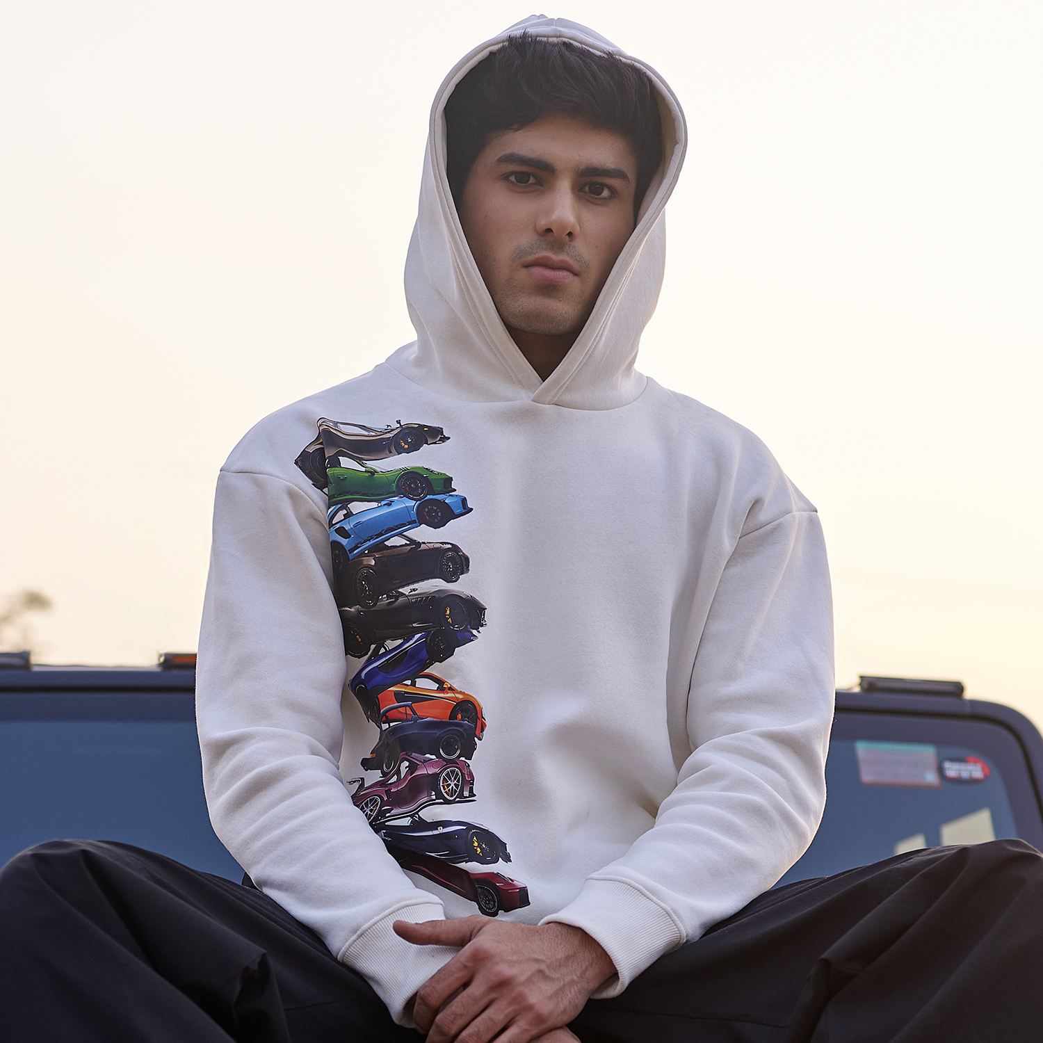 Dune Drip Turbo Pile-Up Hoodie - Unisex - Image 4